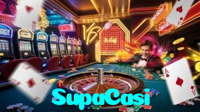 SupaCasi خوش آمدید بونس +600% پیشکش موبائل ایپ کے پروموشن سیکشن میں دکھائی دیتی ہے۔